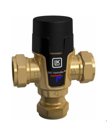 LK Armatur LK 551 Mischventil mit Klemmverschraubung