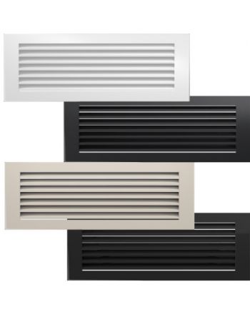 Kamin Lüftungsgitter Luftgitter Lamellengitter 17x70cm 