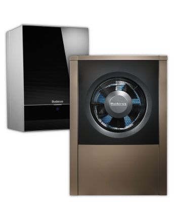 BUDERUS | Luft/Wasser-Wärmepumpe | Logatherm WLW196i-8 ARE | 8 kW