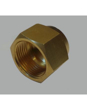 Überwurfmuttern für Klimaanlage und Wärmepumpe 3/8"