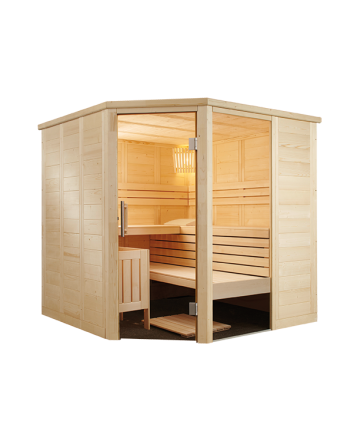 Sentiotec Saunakabine Alaska Corner