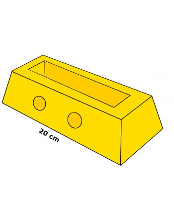 Santer Solarprofi Brennerdüse für Proburner (2 Löcher, Länge 20cm)