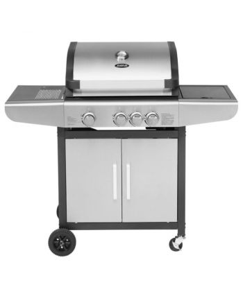 JUSTUS | Ares 3 SU | Gasgrill mit Unterschrank | 3 x 3,0 kW + 1 x 2,5 kW