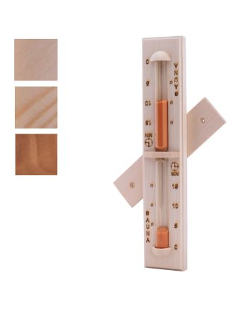 Sentiotec Sanduhr mit orangefarbenem Sand | Farbwahl | klimaworld.com