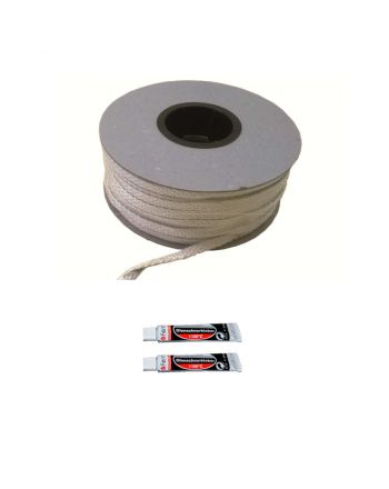 Fermit | Glasfaserband inkl. Kleber | weiß | 3 Meter