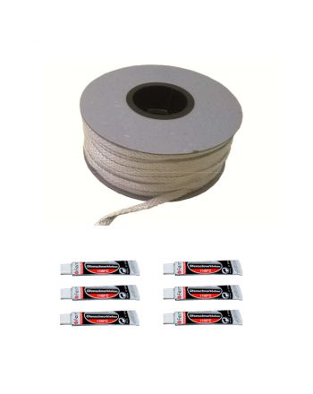 Fermit | Glasfaserband inkl. Kleber | weiß | 10 Meter