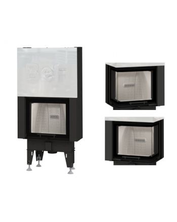 BEF FEEL V 6 | Warmluft Kamineinsatz | hochschiebbar | 5 kW | Klimaworld.com