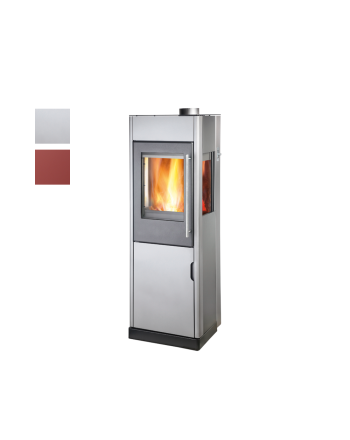 Haas+Sohn | Kaminofen BREGENZ RLU 330.15 | Farbwahl | 6 kW