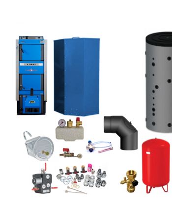 Atmos DC25GSP Kombi-Pelletkessel/Holzvergaser 25kW Komplettset 2