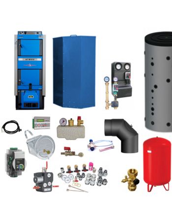 Atmos DC25GSP Kombi-Pelletkessel/Holzvergaser 25kW Komplettset 3