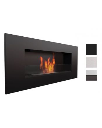 Kratki Biokamin / Wandkamin Delta 2 + Schutzglas | mit Farbwahl