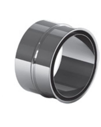 Wandfutter Doppelwandfutter für Rauchrohre Dn 130 mm unlackiert