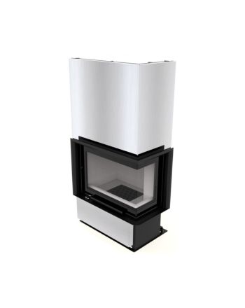 KRETZ | Kamineinsatz F 109 | Eckkamin rechts | 10 kW  ➔ www.klimaworld.com