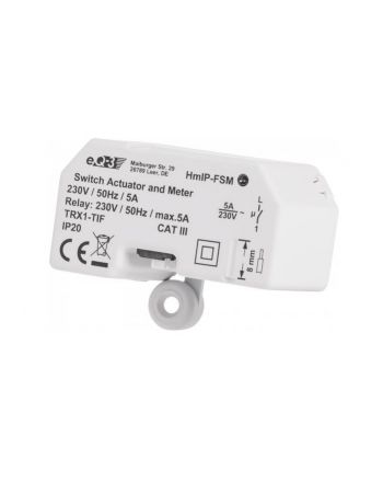 Homematic IP Schalt-Mess-Aktor Unterputz - 5 A | eQ-3 | HmIP-FSM ➔ www.klimaworld.com