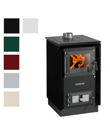 Justus Küchenofen Rustico-50 2.0 Farbwahl | klimaworld.com