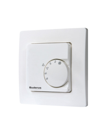 BUDERUS | Logafloor Raumthermostat Unterputz | kabelgebunden | 230 V ➔ www.klimaworld.com