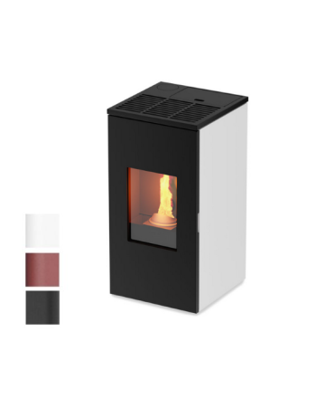 Kalor Pelletkamin Futura 11 mit 11 kW Farbwahl | klimaworld.com