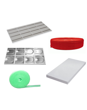 Maincor | Fußbodenheizung Trockenbausystem Basic | 12,5 VA | 100 m² | www.klimaworld.com