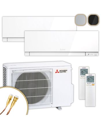 MITSUBISHI | Klima-Set MXZ/MSZ-EF | 1,8 kW + 2,5 kW | Quick-Connect