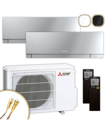 MITSUBISHI | Klima-Set MXZ/MSZ-EF | 1,8 kW + 3,5 kW | Quick-Connect