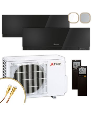 MITSUBISHI | Klima-Set MXZ/MSZ-EF | 2,5 kW + 2,5 kW | Quick-Connect