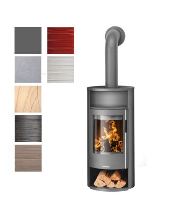 Oranier Kaminofen Polar Neo 6, Stahl Gussgrau, Farbwahl | klimaworld.com