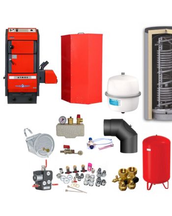 Atmos P40 Pelletkessel Holznotbetrieb | Komplettset 4