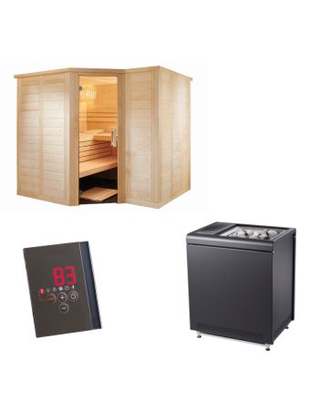 Senetiotec Sauna Set Polaris Large