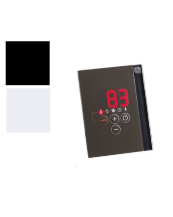 Sentiotec Sauasteuerung Pro D-Serie in schwarz oder weiß | klimaworld.com