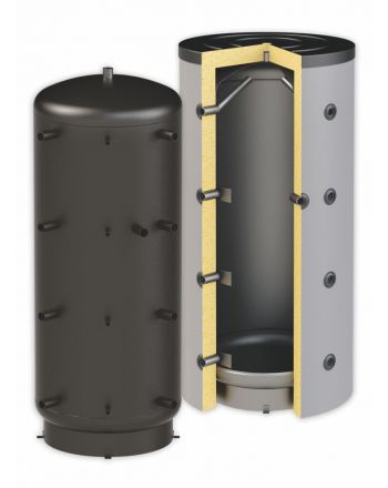 Pufferspeicher ThermoFlux 1500 Liter Heizungswasser PBM 90° Anschlüsse ➔ www.klimaworld.com