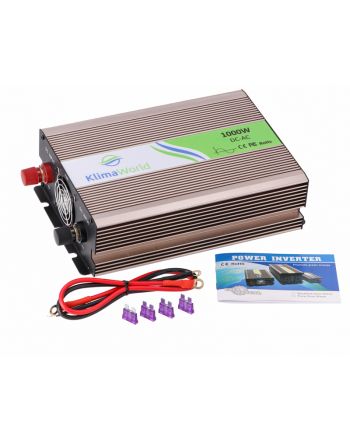 Klimaworld Spannungswandler | REP1000 | 12V auf 220V | 1000 Watt