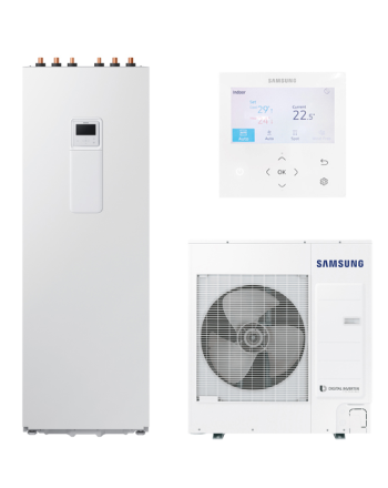 Samsung Luft-Wasser-Wärmepumpe WPLW-Hub Split-9-260-3