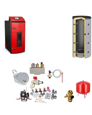 Holzvergaserkessel Attack SLX 20 Lambda 20 kW Komplettset 2