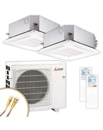 MITSUBISHI | Klima-Set MXZ/SLZ-M | 1,5 kW + 4,6 kW | Quick-Connect