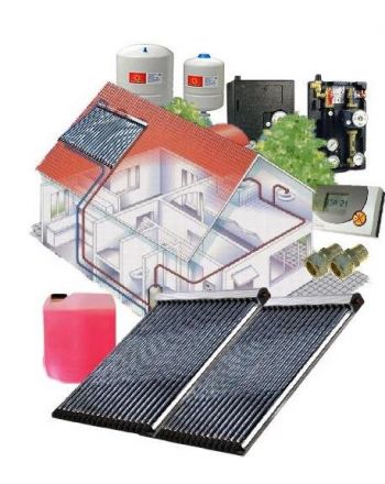 Solarpaket WT-B/22 Röhrenkollektorset 