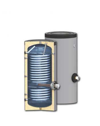 ThermoFlux Wärmepumpenspeicher SWP2N 400 | mit 2 Wärmetauscher ➔ www.klimaworld.com