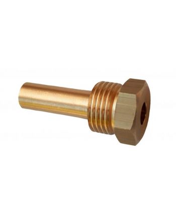 Tauchhülse 1/2" x 50mm für Wassertemperaturfühler