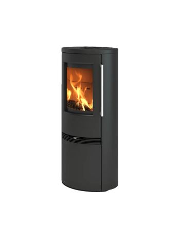 TermaTech Kaminofen | TT21RH | schwarzer Stahl | 5 kW