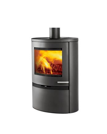 TermaTech | Kaminofen | TT22H | 7,5 kW | Stahl | schwarz