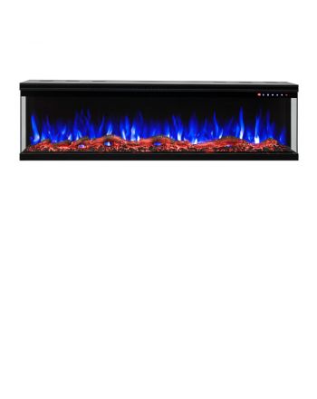 Aflamo LED Elektrokamin Wandkamin | Unique 183 mit Holz