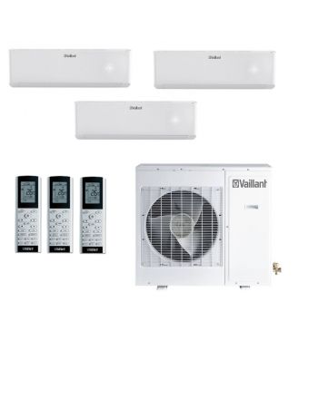 VAILLANT Klimaanlage MultiSplit | 3 Wandgeräte 2x2,7 kW und 1x3,5 kW