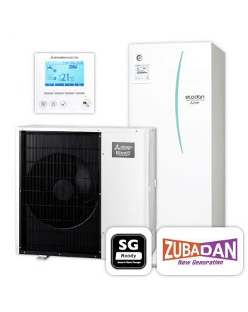 MITSUBISHI | Ecodan Wärmepumpen-Set 5.11 | Zubadan Inverter | 6,0 kW