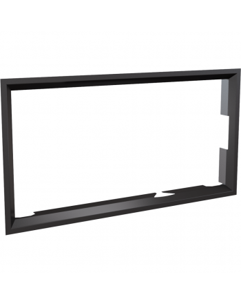 Kratki Stahlrahmen Nadia 14 Kamineinsatz | links | BLENDA/NADIA/14 ➔ www.klimaworld.com