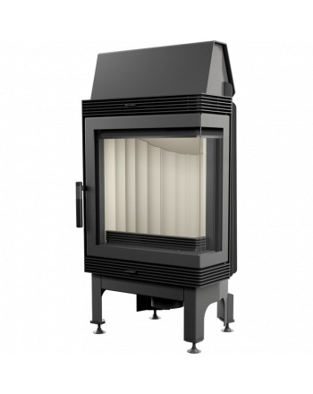 Kratki Kamineinsatz Blanka 8 | Eckscheibe rechts | 8 kW | BLANKA/P/BS