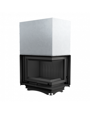 Kratki Kamineinsatz Maja 8 mit Eckschiebetür rechts | klimaworld.com