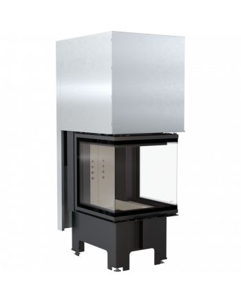 ThermoFlux Kamineinsatz TFA8-HLRF 50/50 | 3-seitig, Guillotine | 8 kW ➔ www.klimaworld.com
