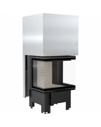 ThermoFlux Kamineinsatz TFA9-HLRF 60/40 | 3-seitig, Guillotine | 9 kW ➔ www.klimaworld.com