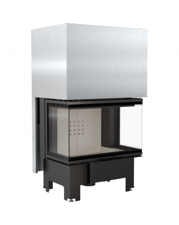 ThermoFlux Kamineinsatz TFA10-HLRF 80/40 | 3-seitig, Guillotine | 10 kW ➔ www.klimaworld.com