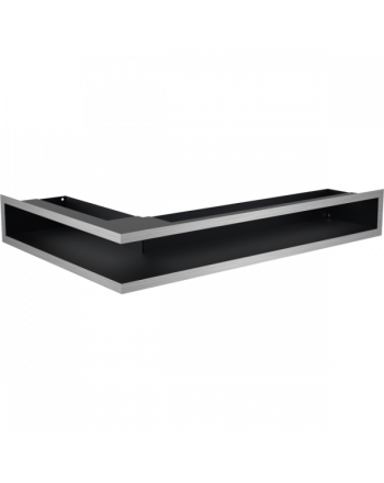 Kratki Eckluftleiste rechts | 600x400mm Winkel x 126,5mm | geschliffen