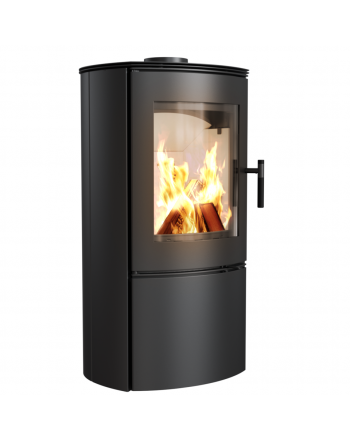 Kratki Kaminofen Falcon 9 | gebogene Scheibe | 10 KW | FALCON